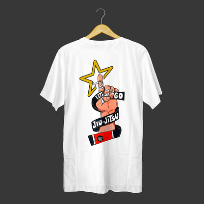 Camiseta Algodão - Lets Go Jiu ft. Mestrão