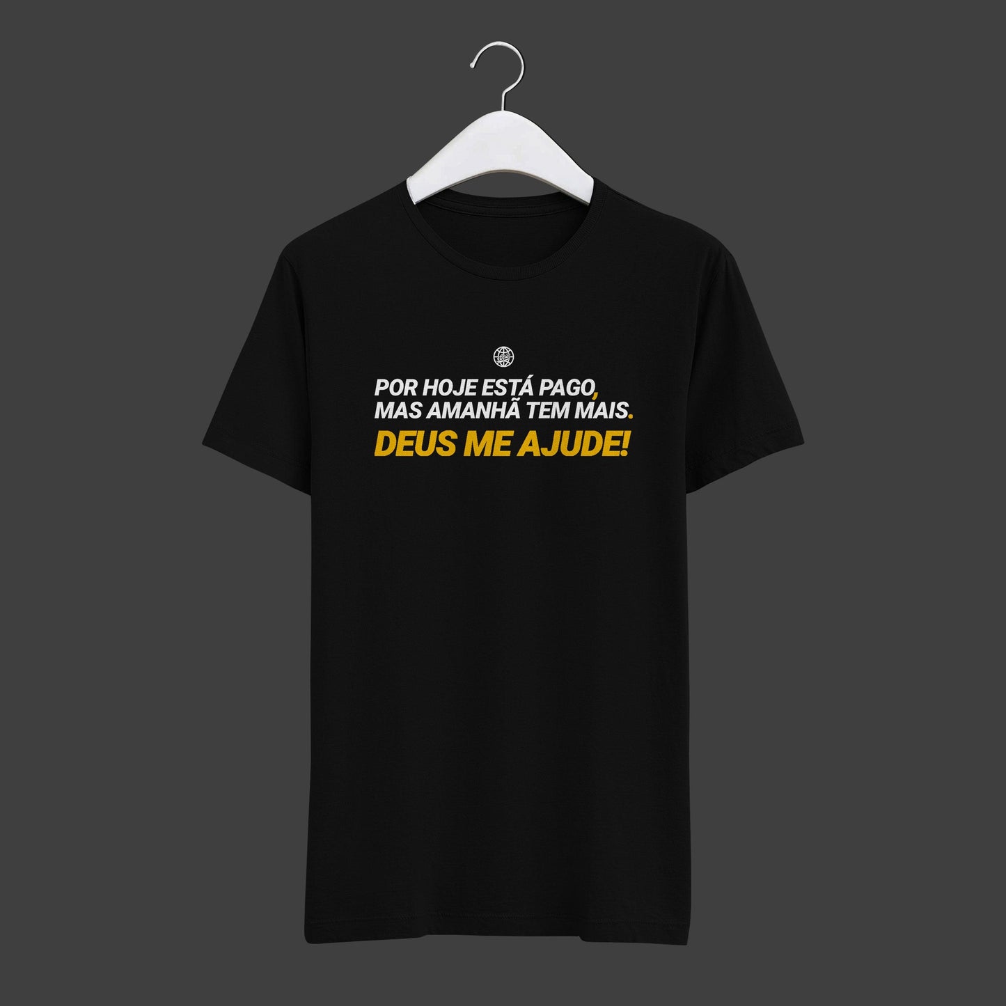 Camiseta Algodão - Deus Me Ajude!